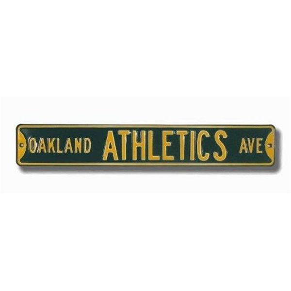 Authentic Street Signs Authentic Street Signs 30121 Oakland Athletics Avenue Street Sign 30121